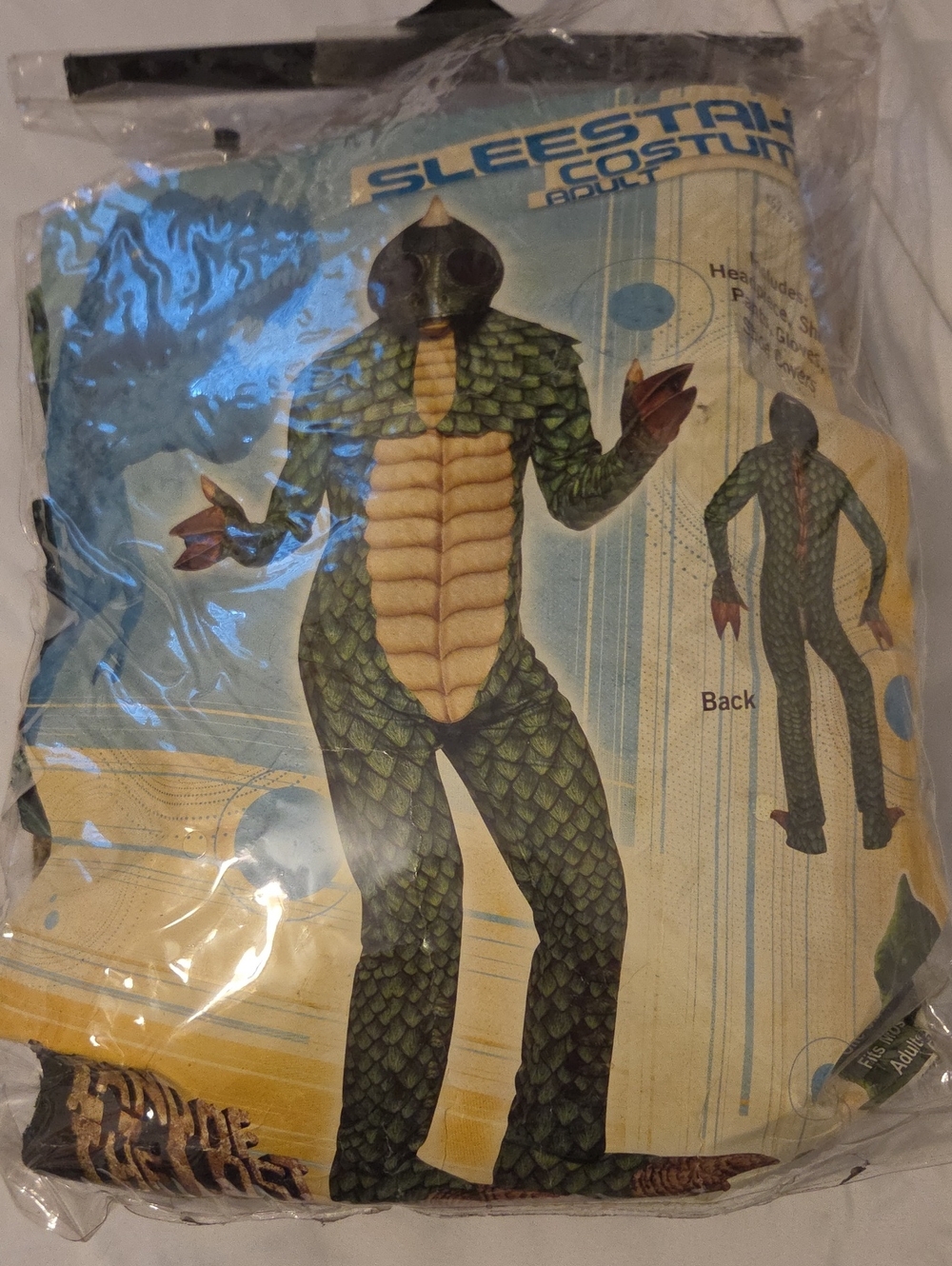 Adult Reptile Costume - Green